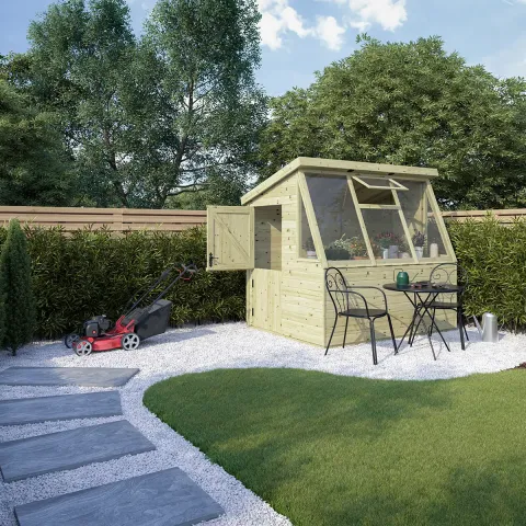 Classic Pent Potting Shed
