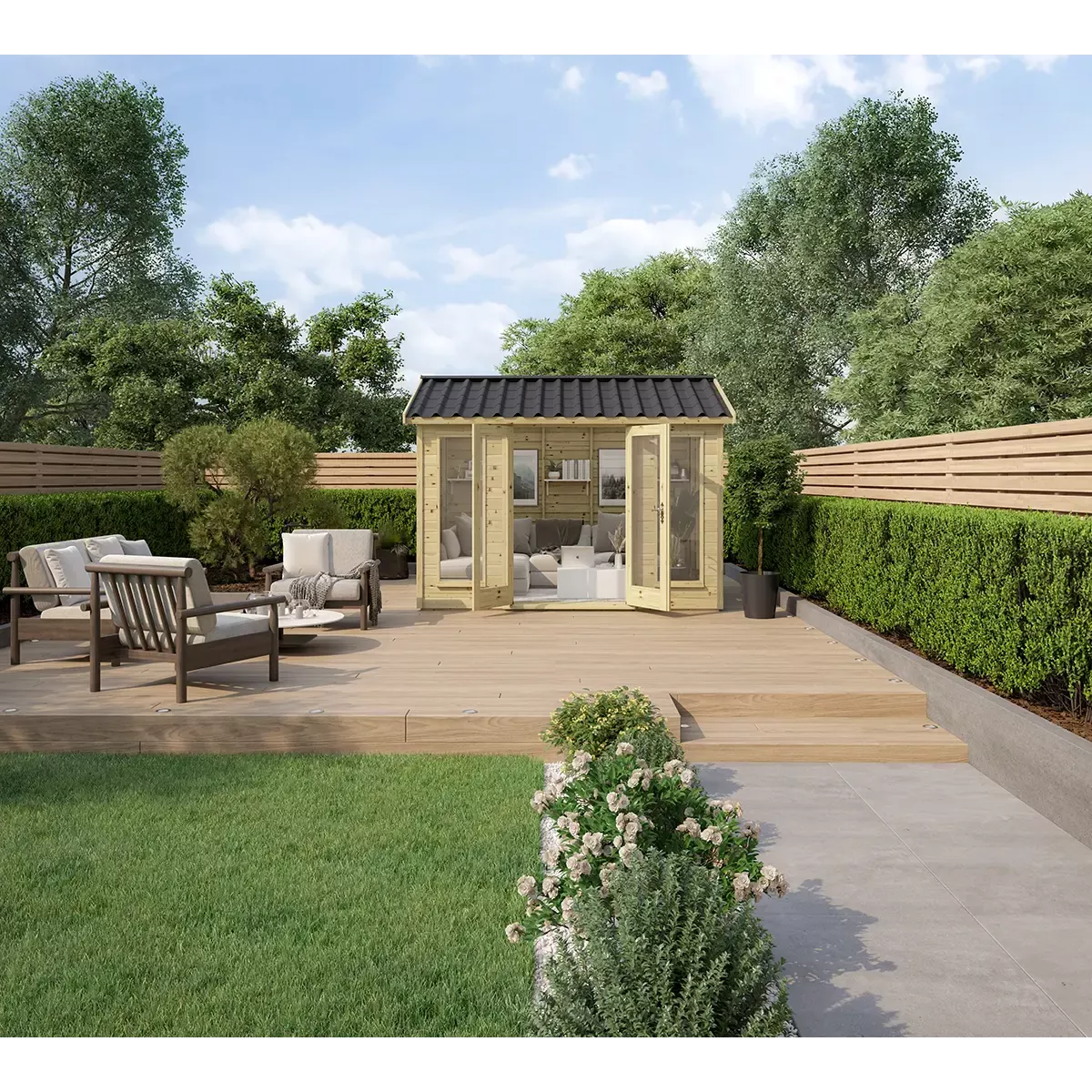 Ketton Apex Summerhouse