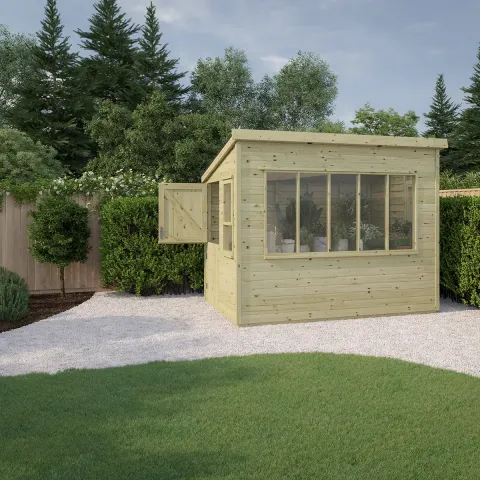 Sunstore Pent Potting Shed