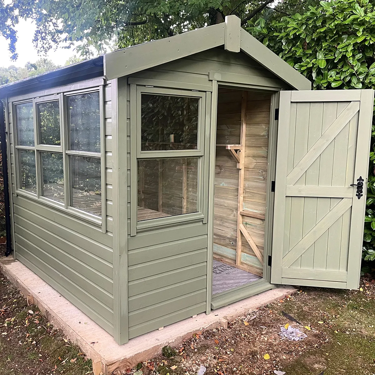 Rutland Apex Potting Shed